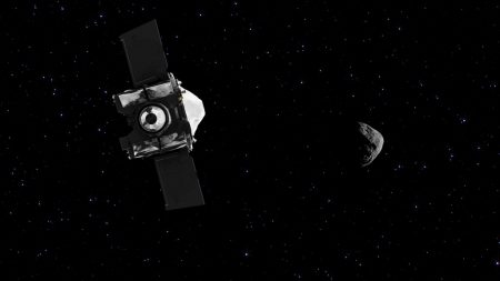 Межпланетная станция OSIRIS-REx достигла астероида Бенну Межпланетная станция OSIRIS-REx достигла астероида Бенну