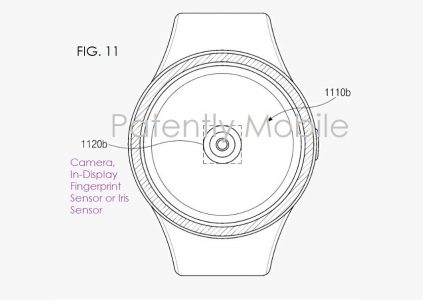 Samsung запатентовала сканер отпечатков пальцев, размещаемый под дисплеем умных часов Samsung запатентовала сканер отпечатков пальцев, размещаемый под дисплеем умных часов