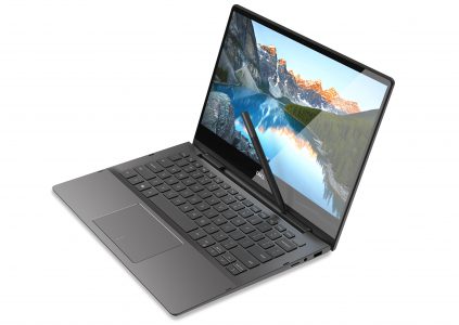 Dell привезла на CES 2019 новый ноутбук-трансформер Inspiron 7000 с креплением для стилуса в шарнире Dell привезла на CES 2019 новый ноутбук-трансформер Inspiron 7000 с креплением для стилуса в шарнире