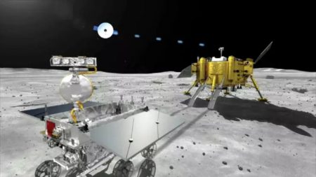 Китайская межпланетная станция «Чанъэ-4» вот-вот сядет на обратную сторону Луны Китайская межпланетная станция «Чанъэ-4» вот-вот сядет на обратную сторону Луны