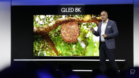 Samsung показала 98-дюймовый 8K телевизор с поддержкой ИИ и виртуальных ассистентов Samsung показала 98-дюймовый 8K телевизор с поддержкой ИИ и виртуальных ассистентов