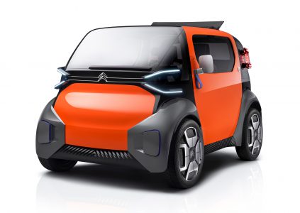 Citroen привезет в Женеву городской двухместный электромобиль Ami One Concept с запасом хода 100 км, для управления которым не нужны права Citroen привезет в Женеву городской двухместный электромобиль Ami One Concept с запасом хода 100 км, для управления которым не нужны права