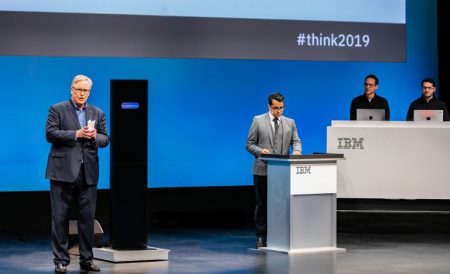 «Еще не все потеряно»: В новой схватке искусственный интеллект IBM Debater не смог переспорить человека «Еще не все потеряно»: В новой схватке искусственный интеллект IBM Debater не смог переспорить человека
