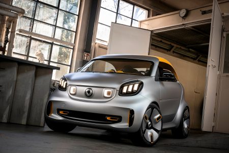 Немцы привезут в Женеву концепт электромобиля Smart Forease+ с футуристичным дизайном и съемной тканевой крышей Немцы привезут в Женеву концепт электромобиля Smart Forease+ с футуристичным дизайном и съемной тканевой крышей