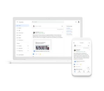 Google запустила Currents в рамках пакета G Suite — соцсеть для компаний (вместо Google+) Google запустила Currents в рамках пакета G Suite — соцсеть для компаний (вместо Google+)