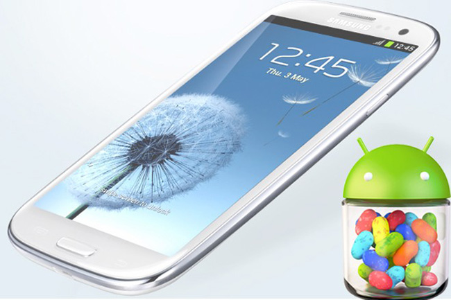 Samsung начала распространять обновление Android 4.1 для Galaxy S III