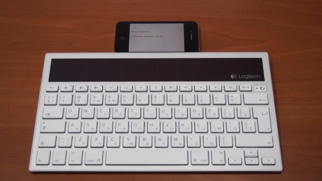 Обзор беспроводной клавиатуры Logitech Solar Keyboard K760 для устройств Apple