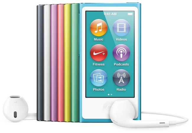 Apple анонсировала обновленный портативный медиаплеер iPod nano
