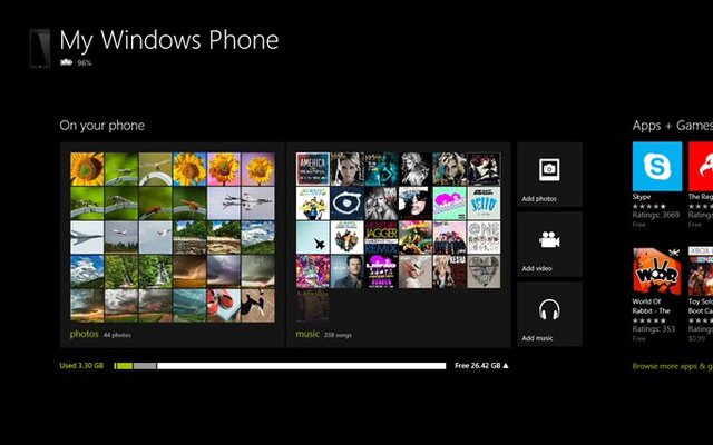 Microsoft выпустила приложение для синхронизации WP8-устройств с Windows 8 и RT