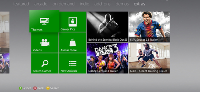 Xbox 360 получил новый интерфейс и браузер Internet Explorer