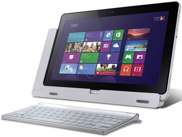 Acer анонсировала планшетный компьютер Iconia W700 с Windows 8