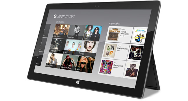 Microsoft запустила собственный музыкальный сервис Xbox Music