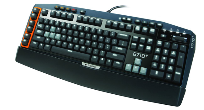 Logitech представляет механическую игровую клавиатуру G710+ Mechanical Gaming Keyboard
