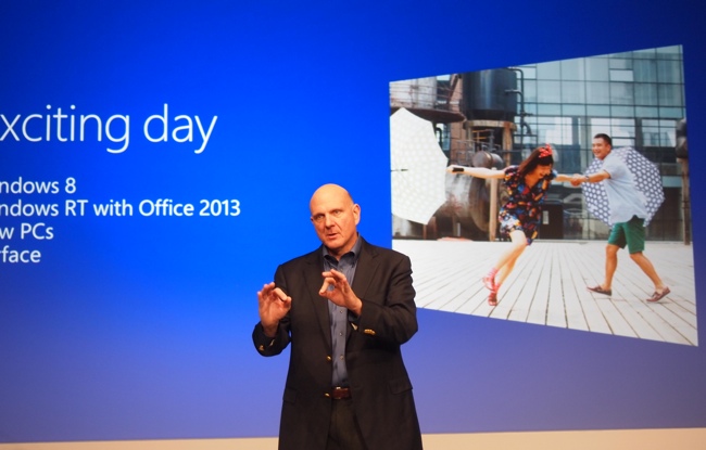 Репортаж с официального запуска Windows 8 и Microsoft Surface: на заре новой эры
