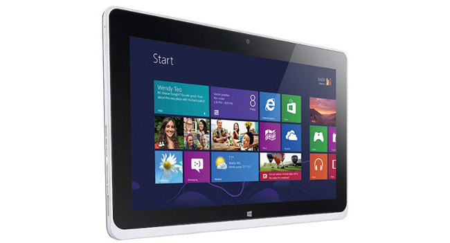 Acer анонсировала планшетный компьютер Iconia W510 с Windows 8