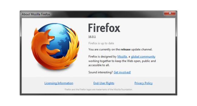 Mozilla выпустила обновленную версию браузера Firefox 16