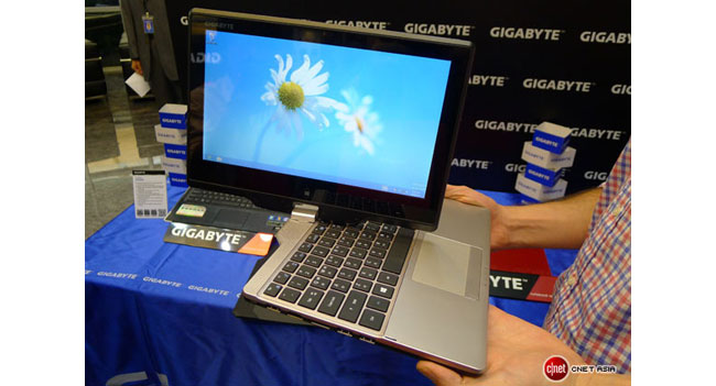 Gigabyte разработала планшетный ультрабук U2142 с Windows 8