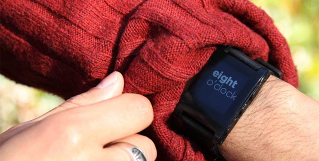 Pebble – Bluetooth часы с экраном E-Ink