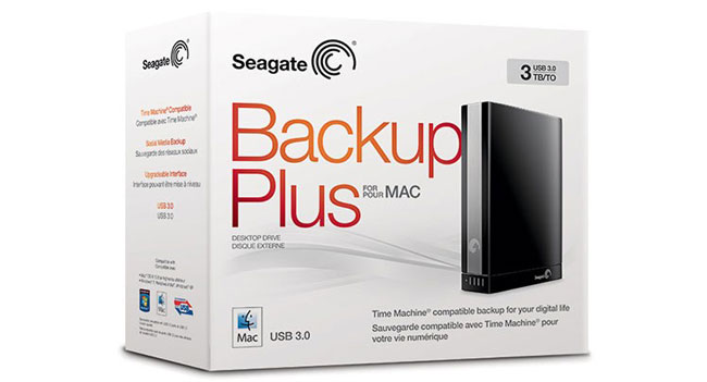 Seagate начинает продажи накопителей Backup Plus Portable for Mac и Backup Plus Desktop for Mac с интерфейсом USB 3.0