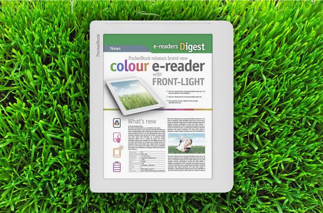 PocketBook анонсировала ридер с цветным E-ink экраном и подсветкой