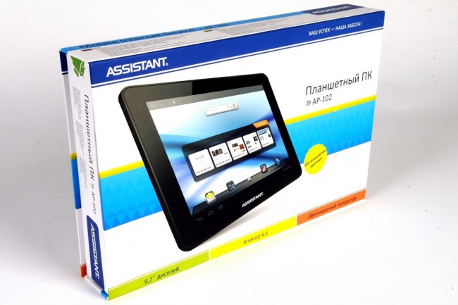 Обзор планшета ASSISTANT AP-102
