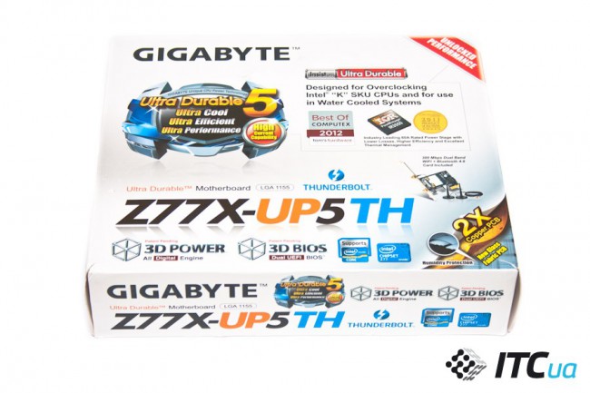 Обзор материнской платы Gigabyte GA-Z77X-UP5 TH