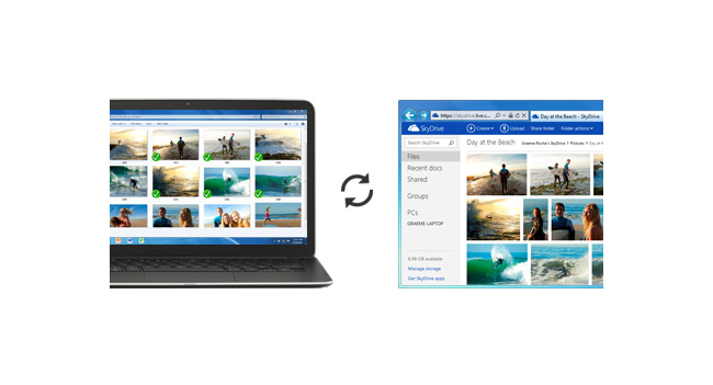 Microsoft обновила приложения SkyDrive для различных платформ