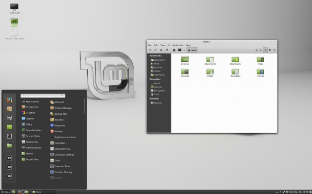 Стала доступна новая версия Linux Mint 14