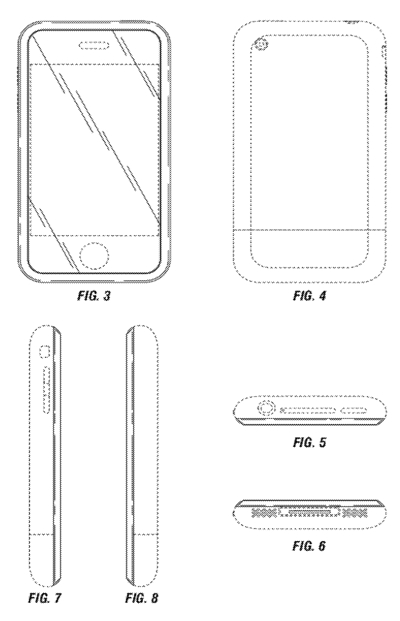 Apple получила патент на дизайн оригинального iPhone