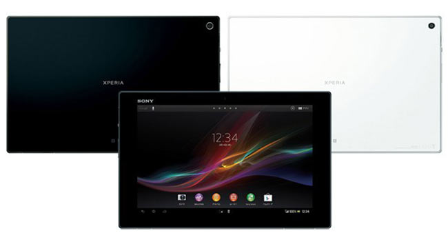 Sony официально представила сверхтонкий 10,1-дюймовый планшет Xperia Tablet Z