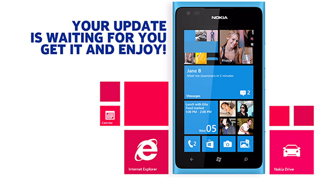 ОС Windows Phone 7.8 добралась до смартфонов Nokia Lumia