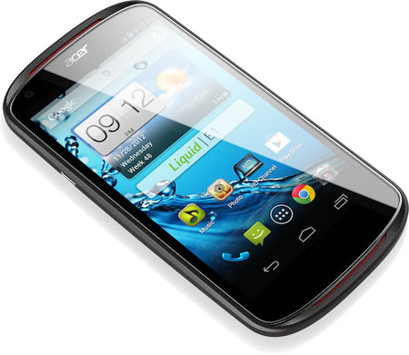 Acer представила новый смартфон среднего уровня Liquid E1