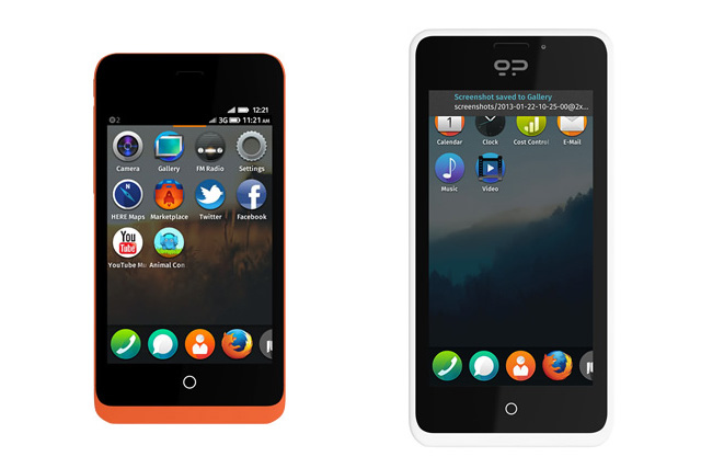 Mozilla представила два телефона на базе Firefox OS для разработчиков