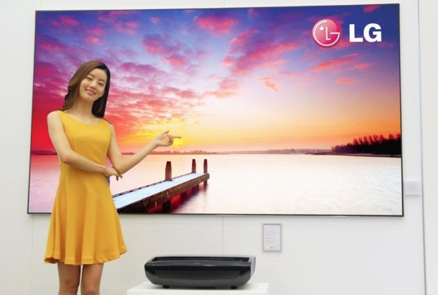 LG представляет 100-дюймовый лазерный проектор Hecto Laser TV
