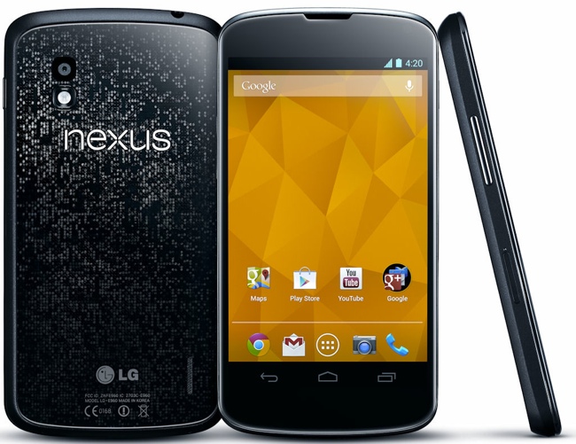 LG назвала рекомендованную стоимость Nexus 4 в Украине