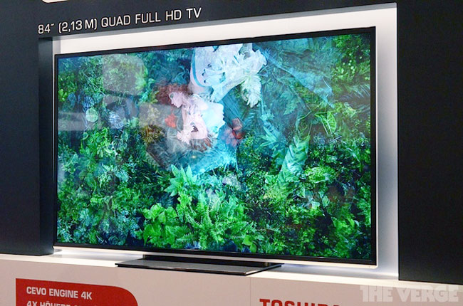 Новая линейка телевизоров Toshiba: 84”, 4K, Cloud TV
