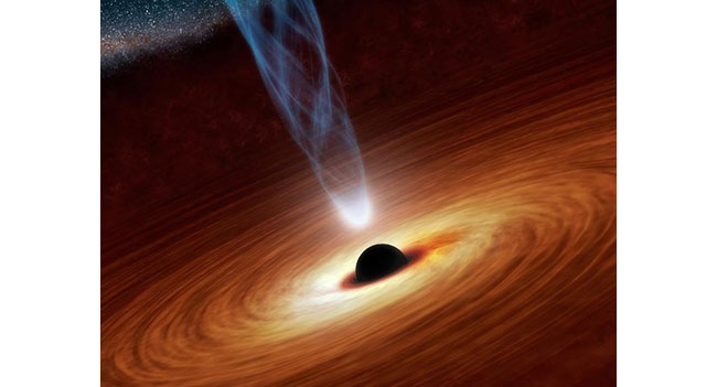 Ученые оценили скорость вращения поверхности сверхмассивной черной дыры