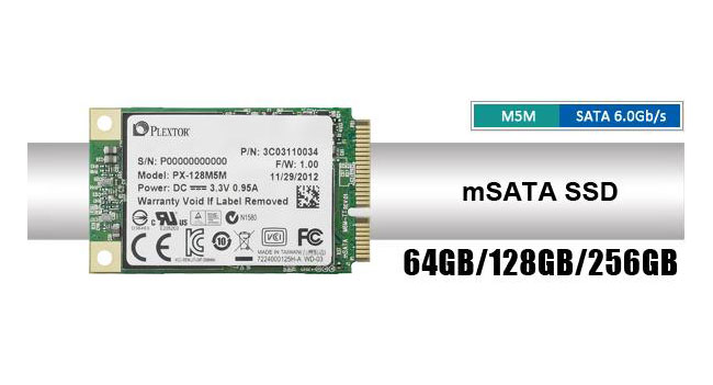 Plextor выпустила SSD M5M для ультратонких ноутбуков
