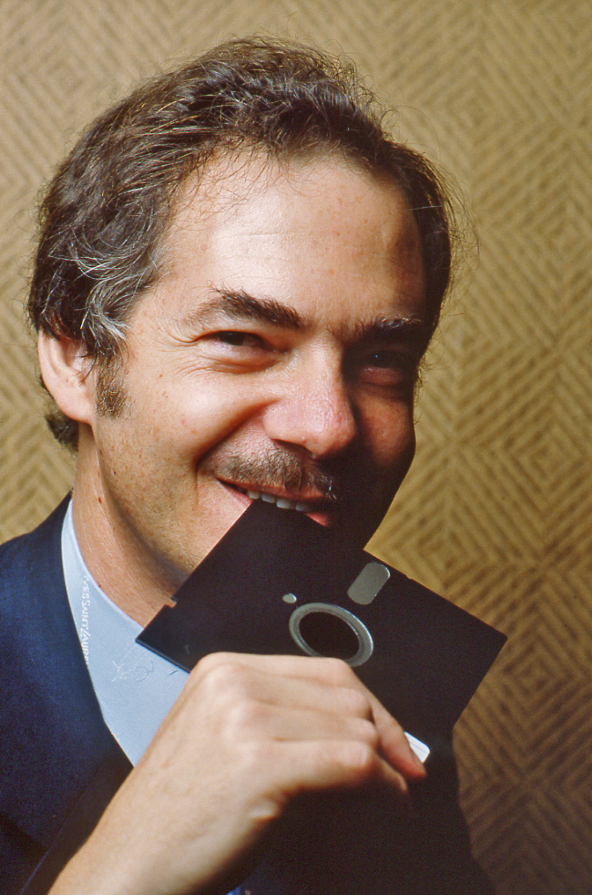 Адам Осборн в 1985 году