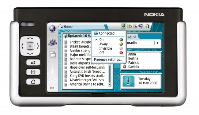 Nokia 770 Internet Tablet – первая проба пера финской компании на планшетном поприще