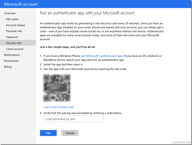 Microsoft намерена внедрить двухуровневую аутентификацию учетных записей