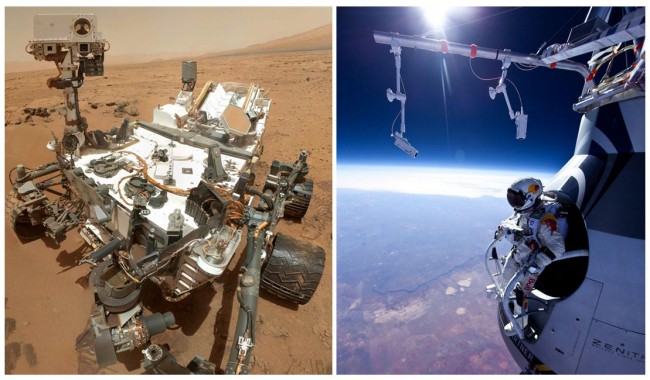Обсуждать тему космоса после успешной реализации в 2012 году крупных международных проектов Curiosity и Red Bull Stratos снова стало модно