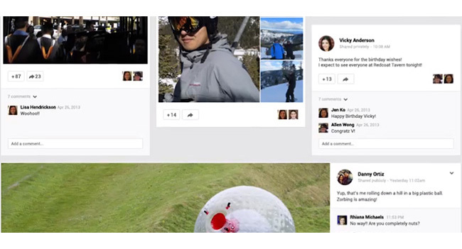 Google I/O: соцсеть Google+ подверглась редизайну
