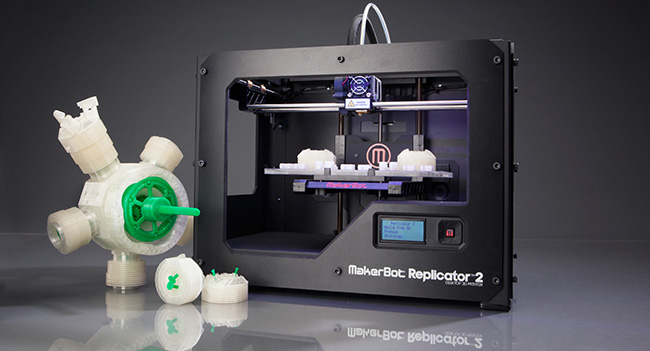 3D принтер MakerBot Replicator 2 скоро появится в продаже в Amazon