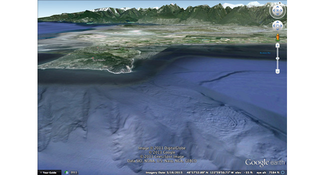 В Google Earth и Google Maps появятся более детальные изображения океанического дна