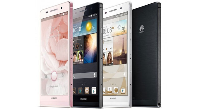 Huawei выпустила смартфон Ascend P6 с толщиной корпуса 6,18 мм