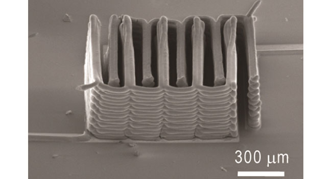 Исследователи создали крохотную батарею при помощи 3D принтера