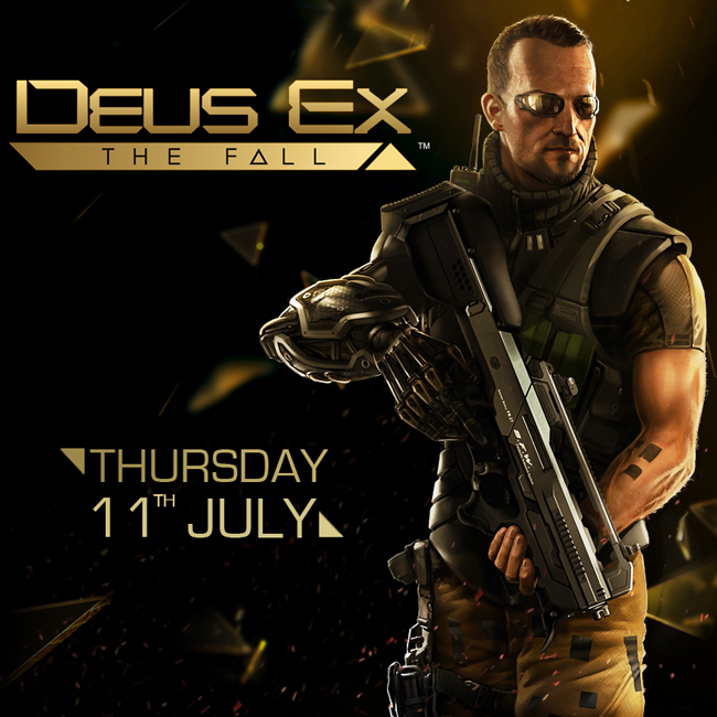 Deus Ex: The Fall выходит 11 июля