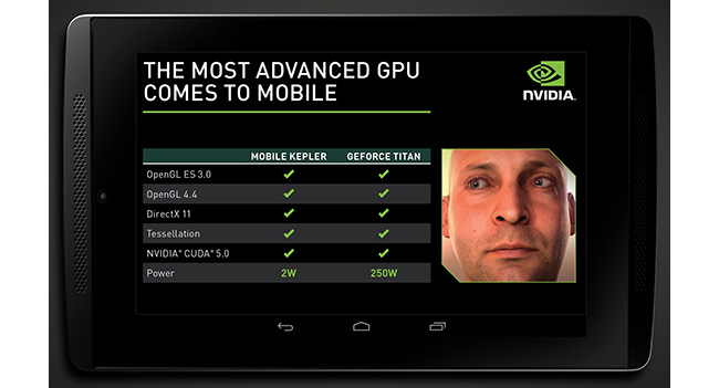 NVIDIA продемонстрировала работоспособность Unreal Engine 4 на мобильном GPU Kepler Mobile