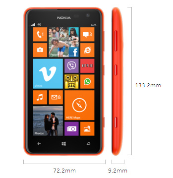 Nokia официально представила смартфон Lumia 625